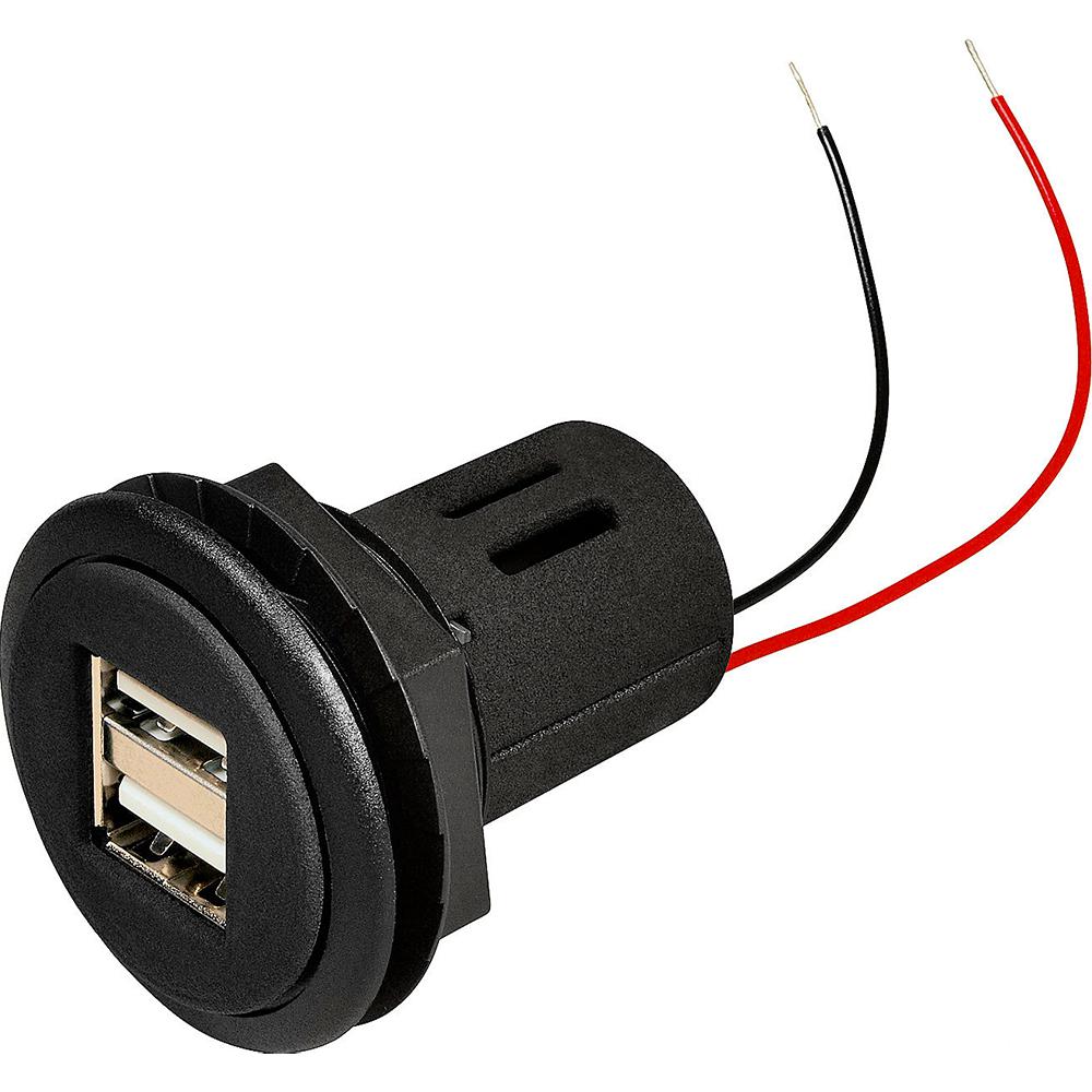 CBE C-LINE MODULO Doppia Presa USB Caricabatteria Camper Caravan Camper